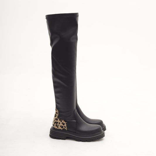 STIVALE CUISSARD STRETCH ANIMALIER 