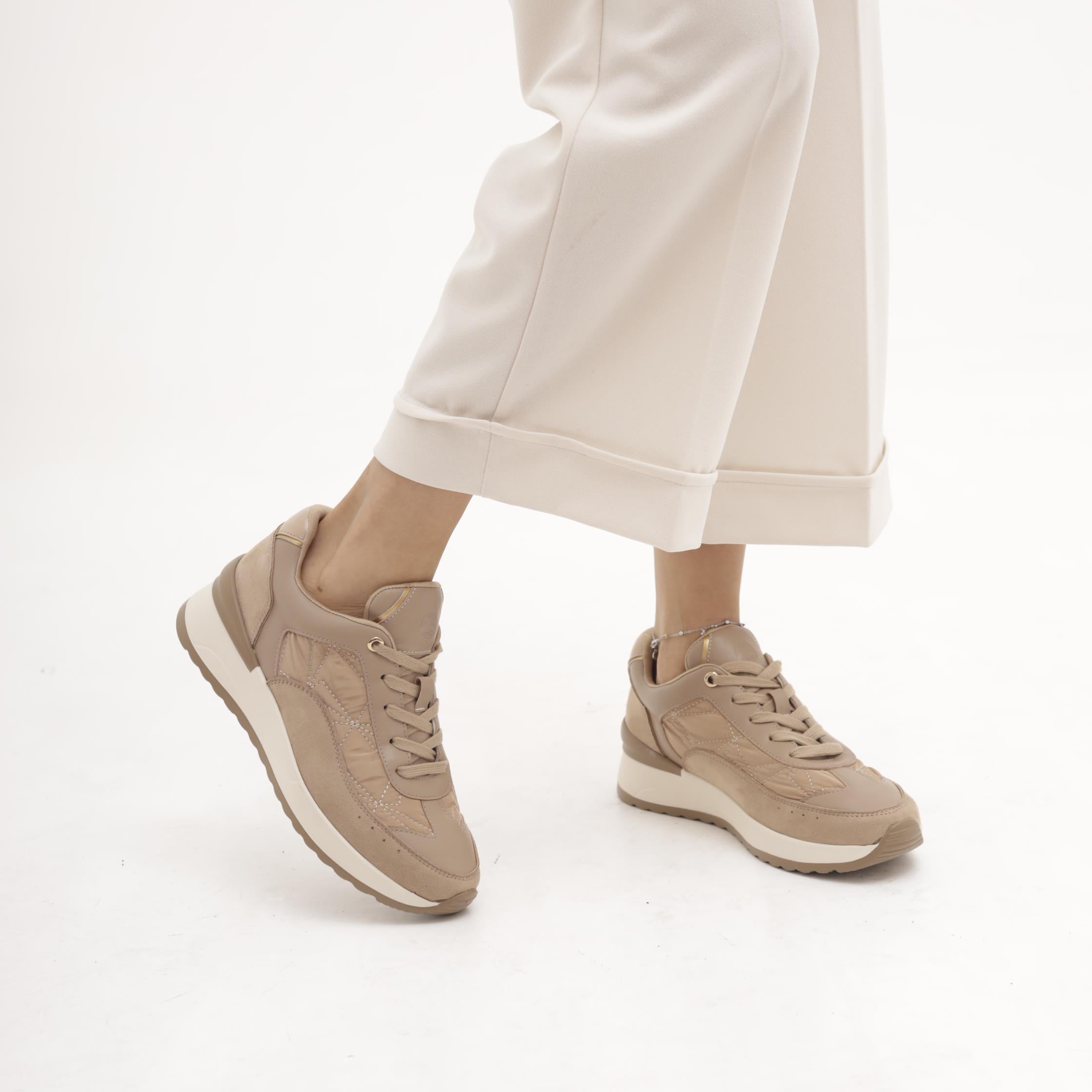 SNEAKERS ALTA NYLON TAUPE 