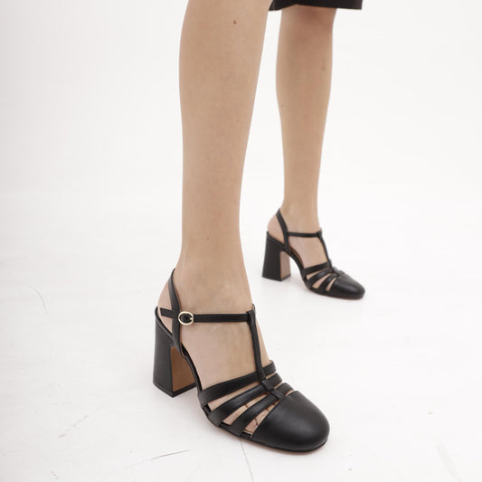 DECOLLETE' PIXIE CAGE NERO 