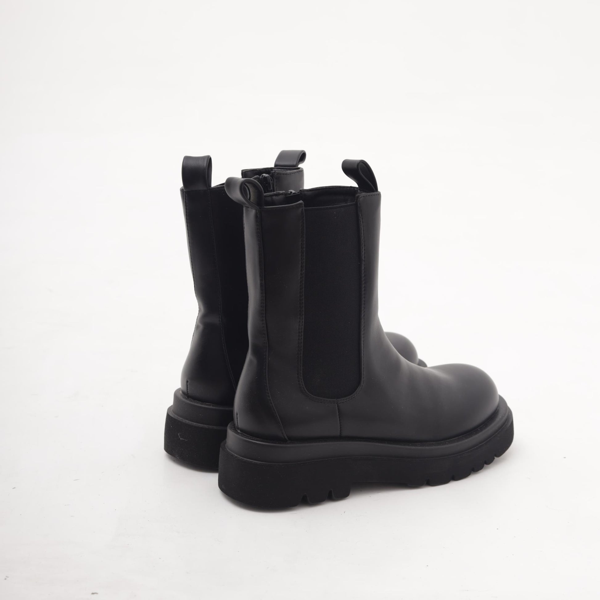 STIVALETTO CHELSEA ZIP NERO 