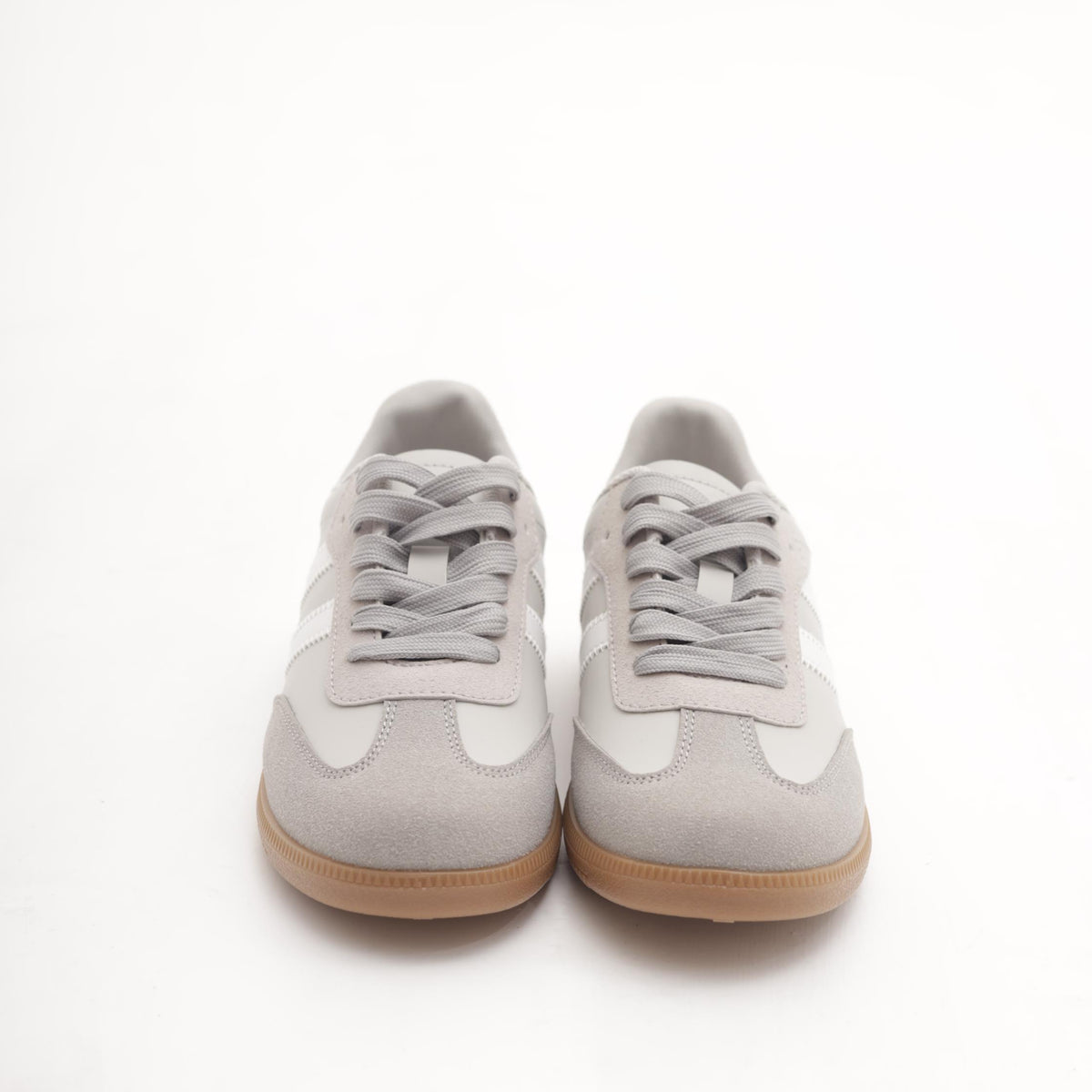 SNEAKERS FLAT GRIGIO 