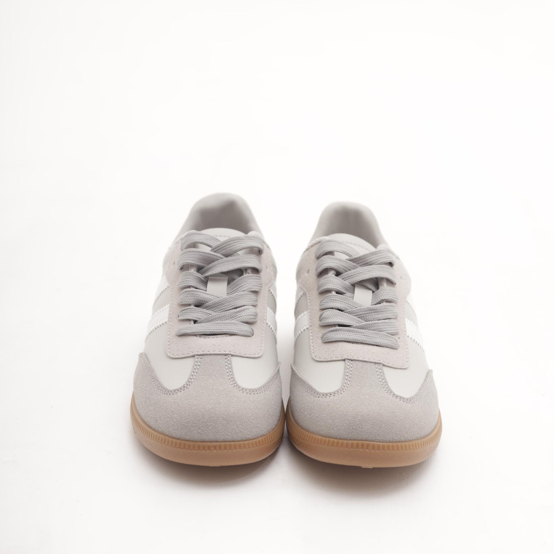 SNEAKERS FLAT GRIGIO 
