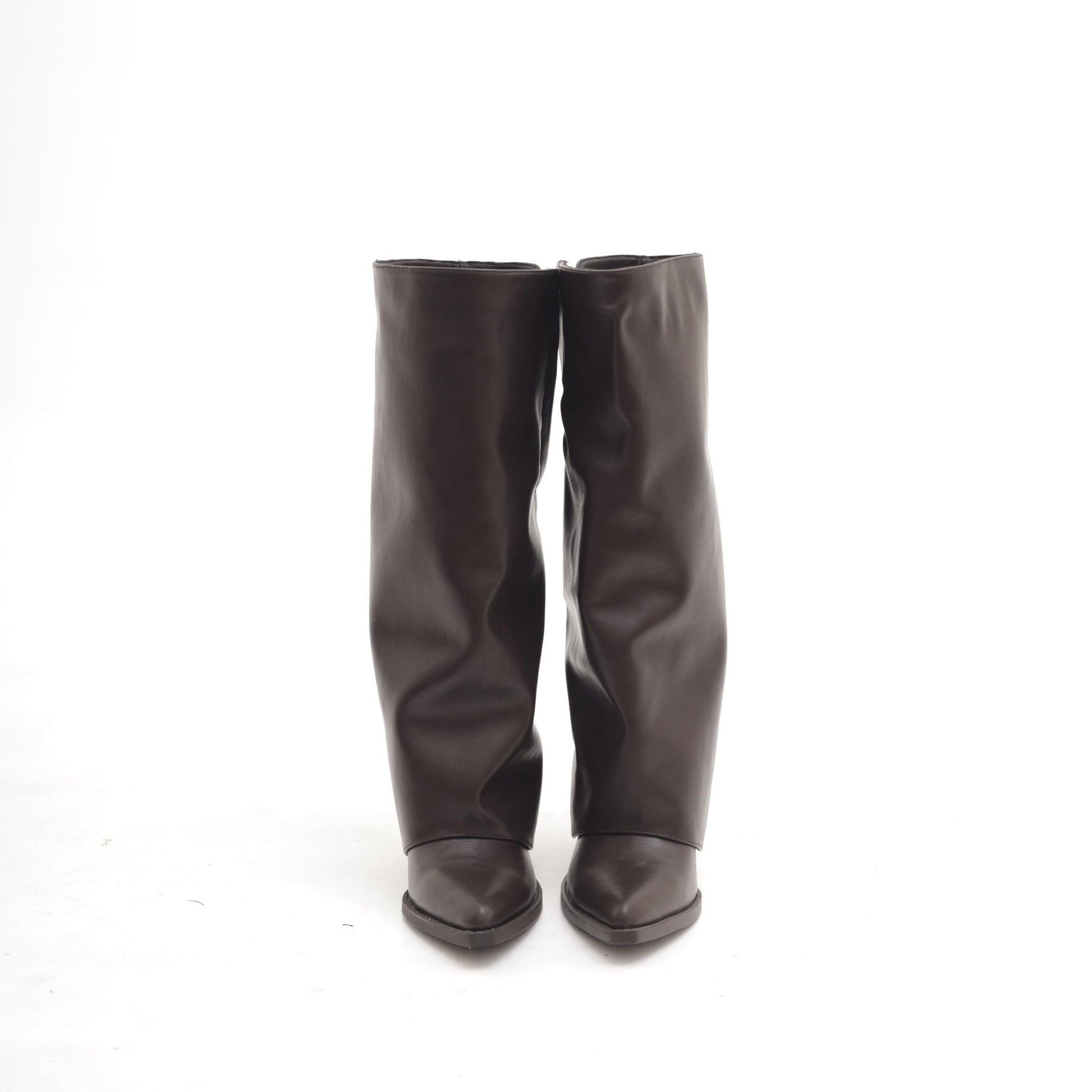 STIVALETTO TEXANO RISVOLTATO TESTA DI MORO MP2703-2PUTM CHOCOLA