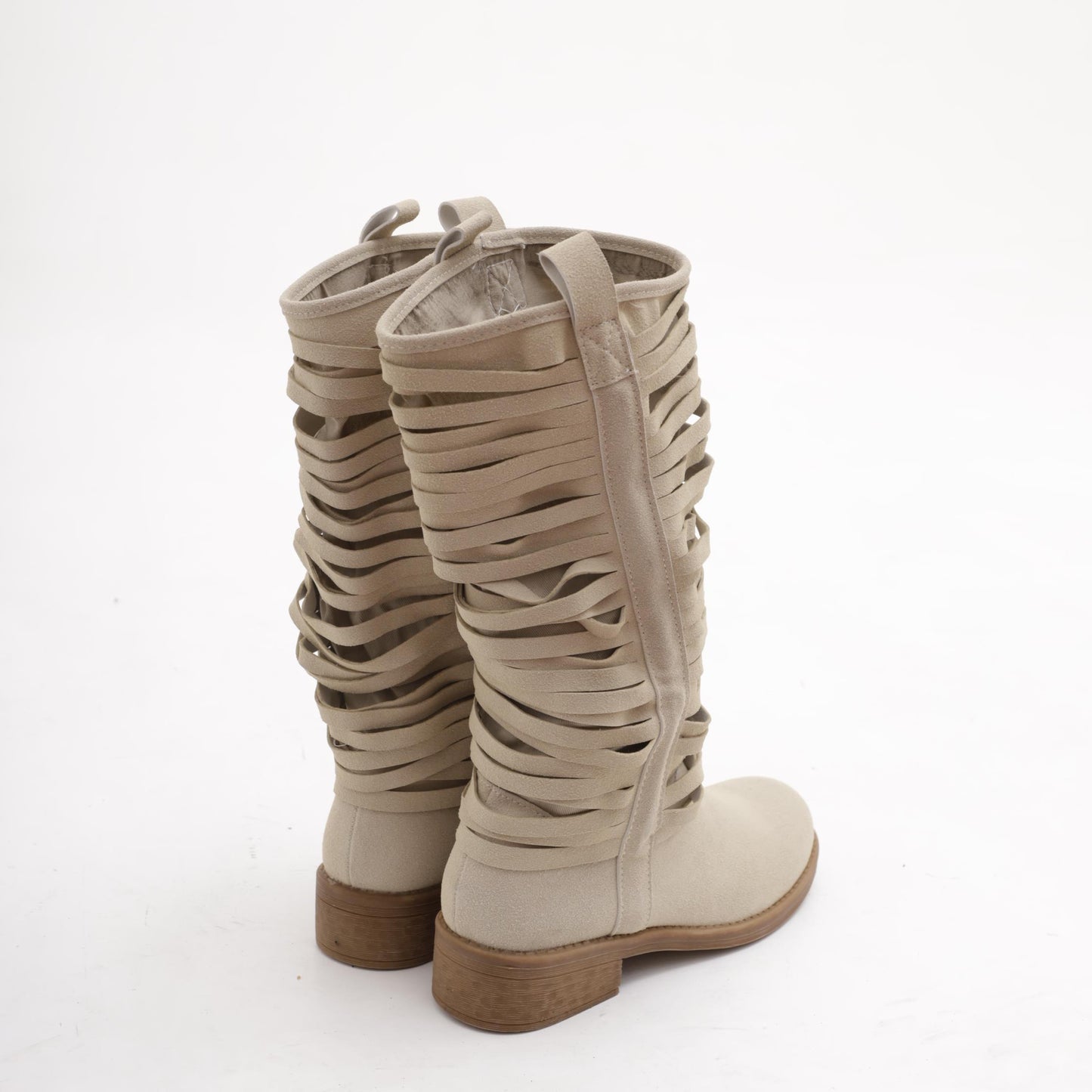 STIVALI STRIPES BEIGE<BR/> 