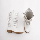 STIVALI STRIPES BIANCO<BR/> 