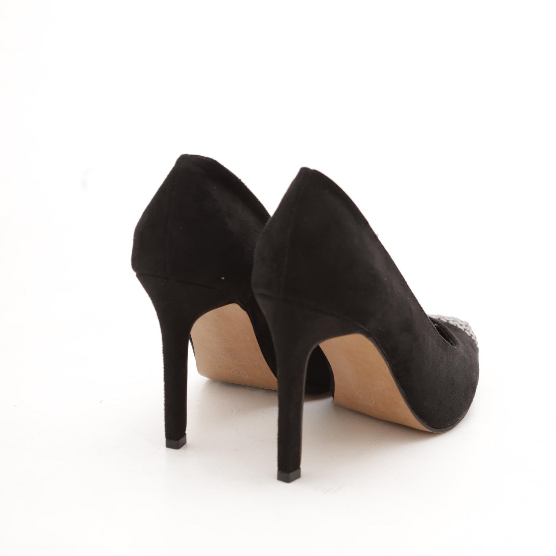 DECOLLETE' ALTA BORCHIE NERO 