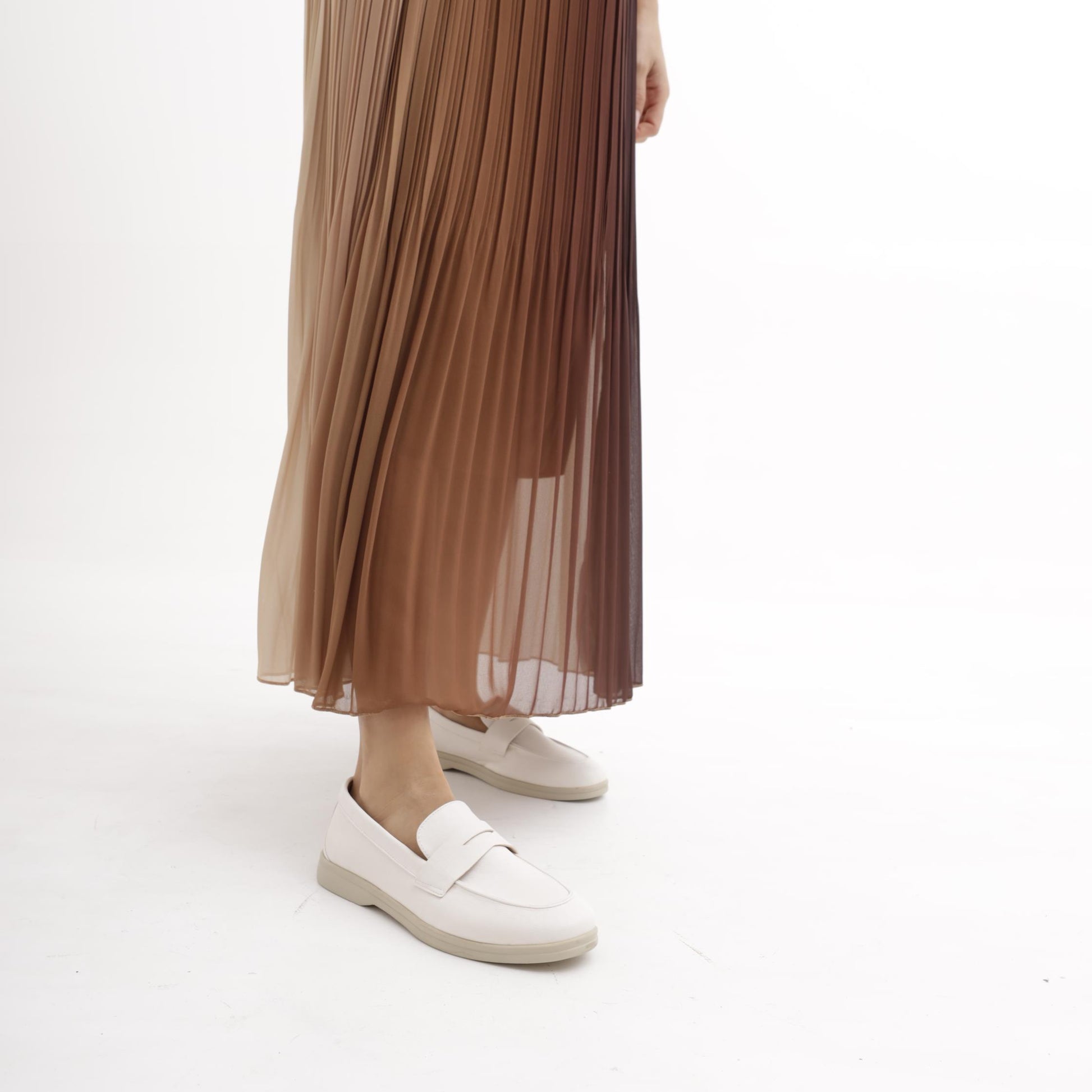 MOCASSINO SOFT PANNA 