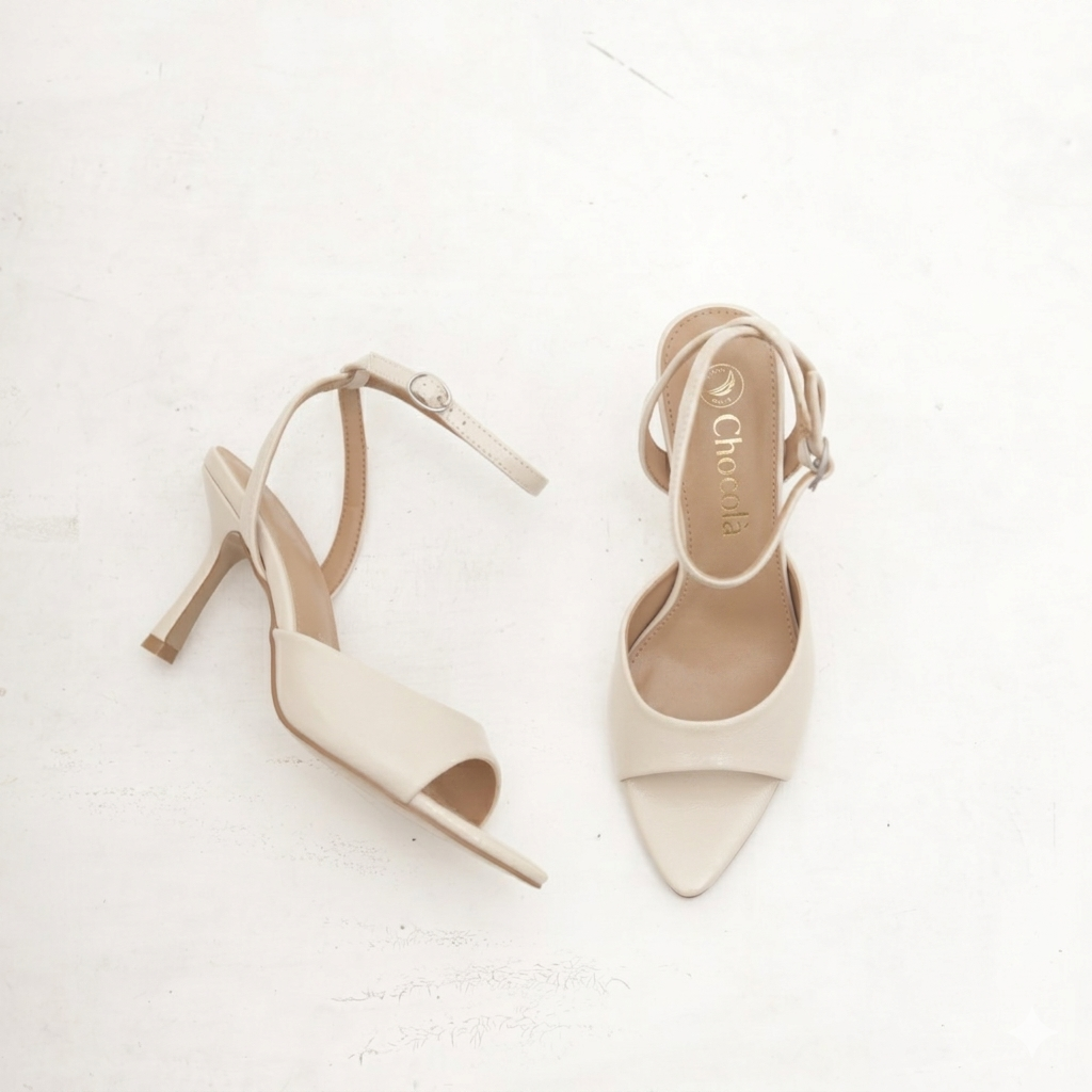 SANDALO FASCIA E CINTURINO BEIGE 